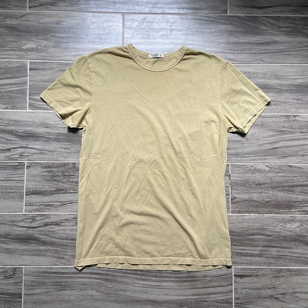 Buck Mason Beige Short Sleeve Tee